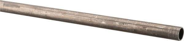 Made in USA - 6' Long, 5/8" OD, 6061-T6 Aluminum Tube - 0.049" Wall Thickness - Exact Tool & Supply