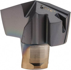 Iscar - Series ICP, 1.016" Diam Grade IC908 140° Replaceable Drill Tip - Carbide, TiAlN Finish, 25 Seat Size, Through Coolant - Exact Tool & Supply