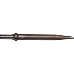 Mayhew - 3/16" Head Width, 7-1/2" OAL, Tapered Punch Chisel - Round Drive, Round Shank, Steel - Exact Tool & Supply
