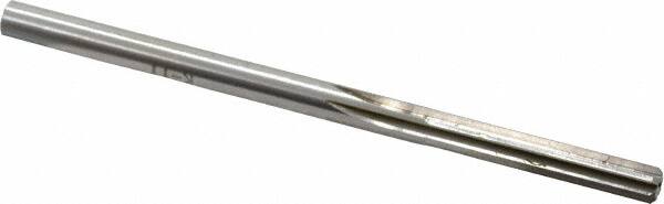 Made in USA - #3 High Speed Steel 6 Flute Chucking Reamer - Exact Tool & Supply