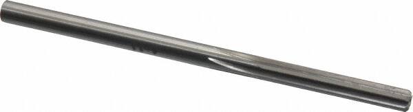 Made in USA - #5 High Speed Steel 6 Flute Chucking Reamer - Exact Tool & Supply