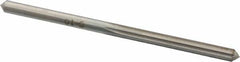 Made in USA - #18 High Speed Steel 6 Flute Chucking Reamer - Exact Tool & Supply