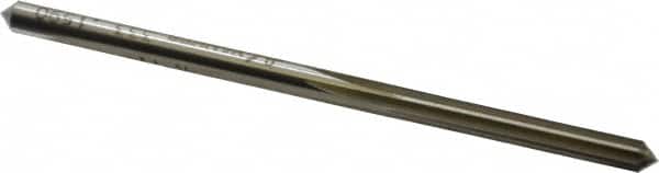 Made in USA - #21 High Speed Steel 6 Flute Chucking Reamer - Exact Tool & Supply
