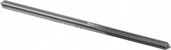 Made in USA - #26 High Speed Steel 4 Flute Chucking Reamer - Exact Tool & Supply