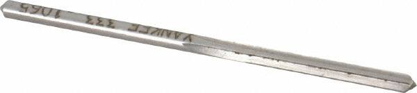Made in USA - #36 High Speed Steel 4 Flute Chucking Reamer - Exact Tool & Supply