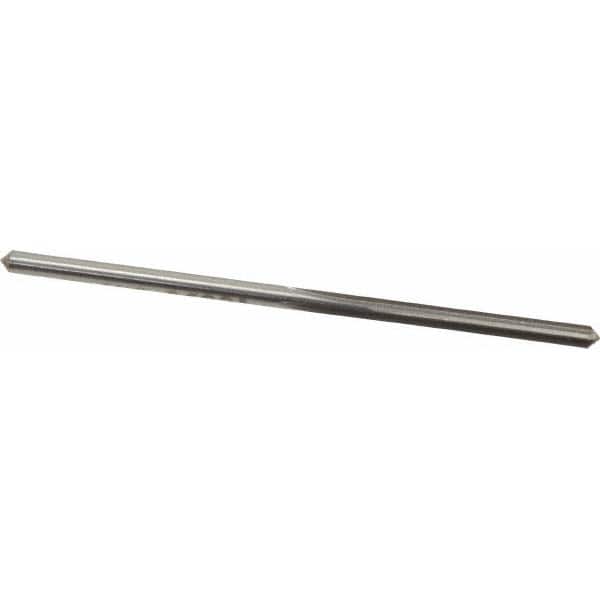 Made in USA - #43 High Speed Steel 4 Flute Chucking Reamer - Exact Tool & Supply