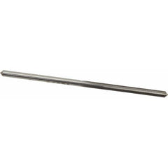 Made in USA - #43 High Speed Steel 4 Flute Chucking Reamer - Exact Tool & Supply