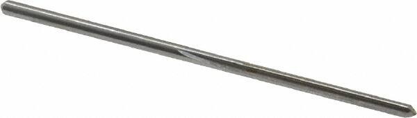 Made in USA - #49 High Speed Steel 4 Flute Chucking Reamer - Exact Tool & Supply