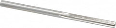 Made in USA - 7/32" High Speed Steel 6 Flute Chucking Reamer - Exact Tool & Supply