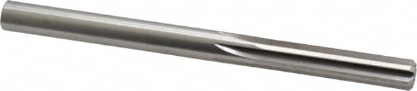 Made in USA - 3/8" High Speed Steel 6 Flute Chucking Reamer - Exact Tool & Supply