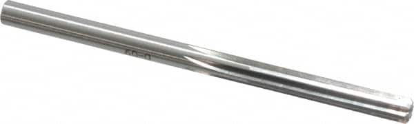 Made in USA - Letter C High Speed Steel 6 Flute Chucking Reamer - Exact Tool & Supply