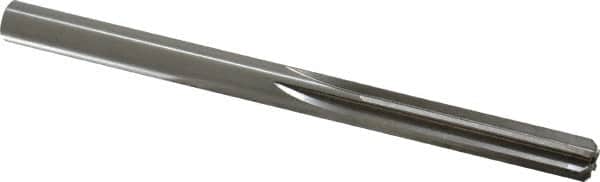 Made in USA - 0.3105" High Speed Steel 6 Flute Dowel Pin Chucking Reamer - Exact Tool & Supply