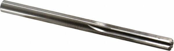 Made in USA - 0.3135" High Speed Steel 6 Flute Chucking Reamer - Exact Tool & Supply