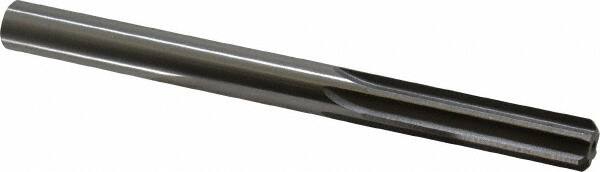 Made in USA - 0.499" High Speed Steel 6 Flute Chucking Reamer - Exact Tool & Supply