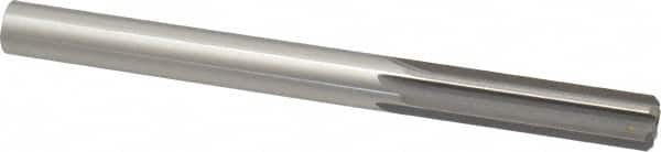 Made in USA - 0.501" High Speed Steel 6 Flute Chucking Reamer - Exact Tool & Supply