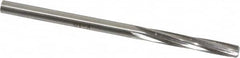 Made in USA - #6 High Speed Steel 6 Flute Chucking Reamer - Exact Tool & Supply