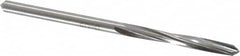 Made in USA - #25 High Speed Steel 4 Flute Chucking Reamer - Exact Tool & Supply