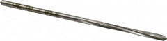 Made in USA - #51 High Speed Steel 4 Flute Chucking Reamer - Exact Tool & Supply