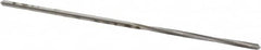 Made in USA - #60 High Speed Steel 4 Flute Chucking Reamer - Exact Tool & Supply