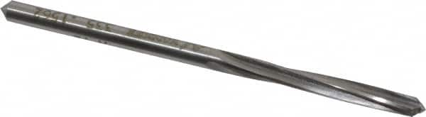 Made in USA - 5/32" High Speed Steel 4 Flute Chucking Reamer - Exact Tool & Supply