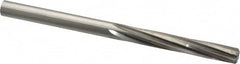 Made in USA - 9/32" High Speed Steel 6 Flute Chucking Reamer - Exact Tool & Supply