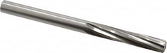 Made in USA - 25/64" High Speed Steel 6 Flute Chucking Reamer - Exact Tool & Supply