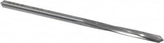 Made in USA - 0.124" High Speed Steel 4 Flute Chucking Reamer - Exact Tool & Supply