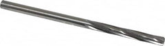 Made in USA - 0.1865" High Speed Steel 6 Flute Chucking Reamer - Exact Tool & Supply