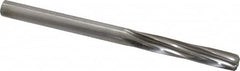Made in USA - 0.3105" High Speed Steel 6 Flute Dowel Pin Chucking Reamer - Exact Tool & Supply