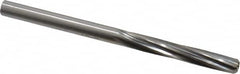Made in USA - Letter H High Speed Steel 6 Flute Chucking Reamer - Exact Tool & Supply