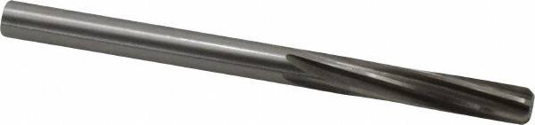 Made in USA - Letter R High Speed Steel 6 Flute Chucking Reamer - Exact Tool & Supply