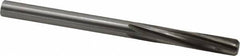 Made in USA - Letter R High Speed Steel 6 Flute Chucking Reamer - Exact Tool & Supply