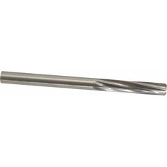 Made in USA - Letter V High Speed Steel 6 Flute Chucking Reamer - Exact Tool & Supply