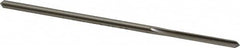 Made in USA - 1/8" Cobalt 4 Flute Chucking Reamer - Exact Tool & Supply