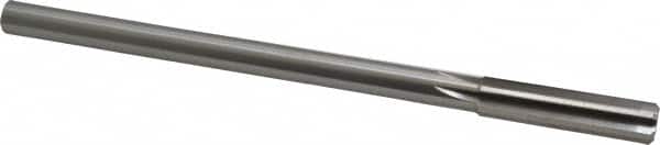 Made in USA - 7/16" Cobalt 6 Flute Chucking Reamer - Exact Tool & Supply