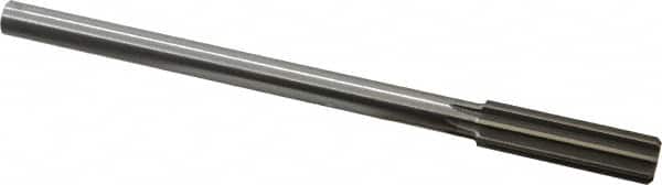 Made in USA - 9/16" Cobalt 8 Flute Chucking Reamer - Exact Tool & Supply