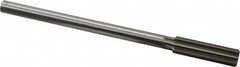 Made in USA - 9/16" Cobalt 8 Flute Chucking Reamer - Exact Tool & Supply