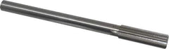 Made in USA - 3/4" Cobalt 8 Flute Chucking Reamer - Straight Flute, 5/8" Straight Shank, 2-1/2" Flute Length, 9-1/2" OAL - Exact Tool & Supply