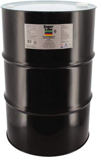 Synco Chemical - 55 Gal Drum Synthetic Multi-Purpose Oil - -12 to 121°F, SAE 80W, ISO 68, 72-79.5 cSt at 40°C, Food Grade - Exact Tool & Supply