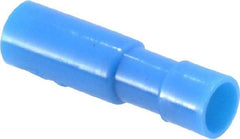 3M - 16 to 14 AWG Crimp Bullet Connector - Blue Nylon Insulation - Exact Tool & Supply
