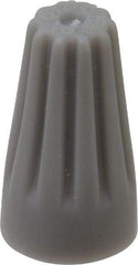 3M - 3, 22 to 2, 16 AWG, 300 Volt, Fire Resistant, Standard Twist on Wire Connector - Gray, 221°F - Exact Tool & Supply