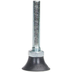 Merit Abrasives - 2" Diam Quick-Change Type P Disc Backing Pad - 1/4" Shank Diam, Soft Density, 30,000 RPM, Power-Lock Type 1 Compatible - Exact Tool & Supply