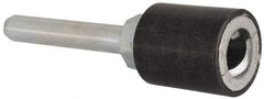 Merit Abrasives - 3/4" Diam Quick-Change Type R Disc Backing Pad - 1/4" Shank Diam, Medium Density, 40,000 RPM, Power-Lock Type 3 Compatible - Exact Tool & Supply