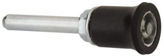 Merit Abrasives - 3/4" Diam Quick-Change Disc Backing Pad - 1/4" Shank Diam, 40,000 RPM, Power-Lock Type 2 Compatible - Exact Tool & Supply