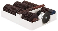 Merit Abrasives - 1, 2, 3" Disc Diam, Abrasive Disc Kit - Coated, Zirconia Alumina - Exact Tool & Supply