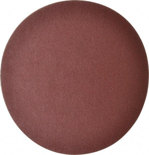 Merit Abrasives - 3" Diam, 240 Grit Aluminum Oxide Adhesive PSA Disc - Very Fine Grade, Black, Cloth Backing, Flexible - Exact Tool & Supply