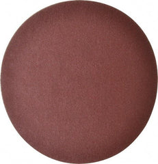 Merit Abrasives - 3" Diam, 240 Grit Aluminum Oxide Adhesive PSA Disc - Very Fine Grade, Black, Cloth Backing, Flexible - Exact Tool & Supply
