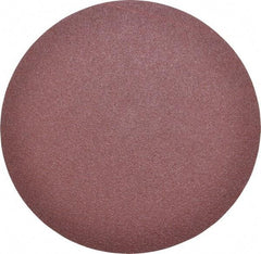 Merit Abrasives - 6" Diam, 120 Grit Aluminum Oxide Adhesive PSA Disc - Medium Grade, Black, Cloth Backing, Flexible - Exact Tool & Supply
