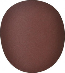 Merit Abrasives - 9" Diam, 80 Grit Aluminum Oxide Adhesive PSA Disc - Coarse Grade, Black, Cloth Backing, Flexible - Exact Tool & Supply