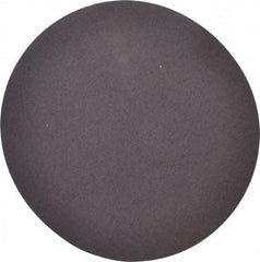 Merit Abrasives - 12" Diam, 50 Grit Aluminum Oxide Adhesive PSA Disc - Coarse Grade, Black, Cloth Backing, Flexible, Use with Stationary Disc Sanders - Exact Tool & Supply